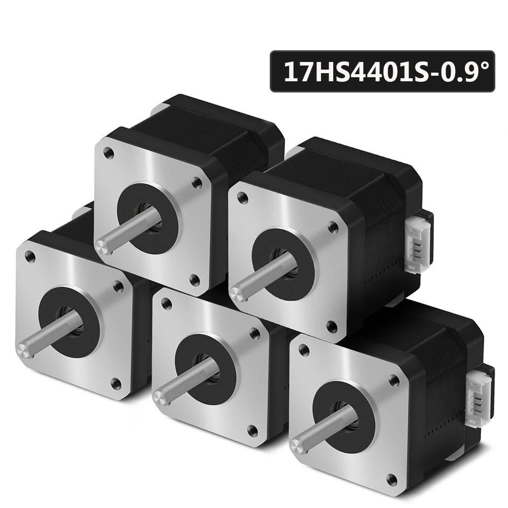 

Nema17 Stepper Motor 42 Motor Nema 17 motor 42BYGH 1.5A 38mm 17HS4401 17HS4401S Pulse value 0.9 motor 4-lead for 3D Printer CNC