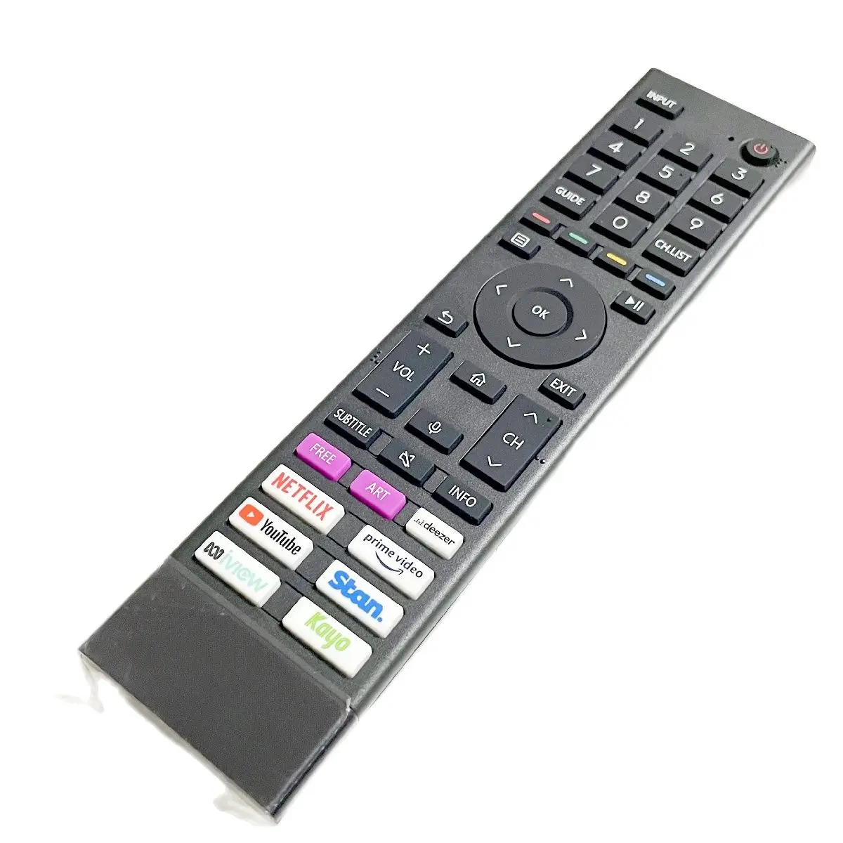 Original Voice TV Remote Control ERF3G80H (0012) For Hisense ULED 4K Smart TV ( w/ DEEZER / NETFLIX / STAN / IVIEW / KAYO)