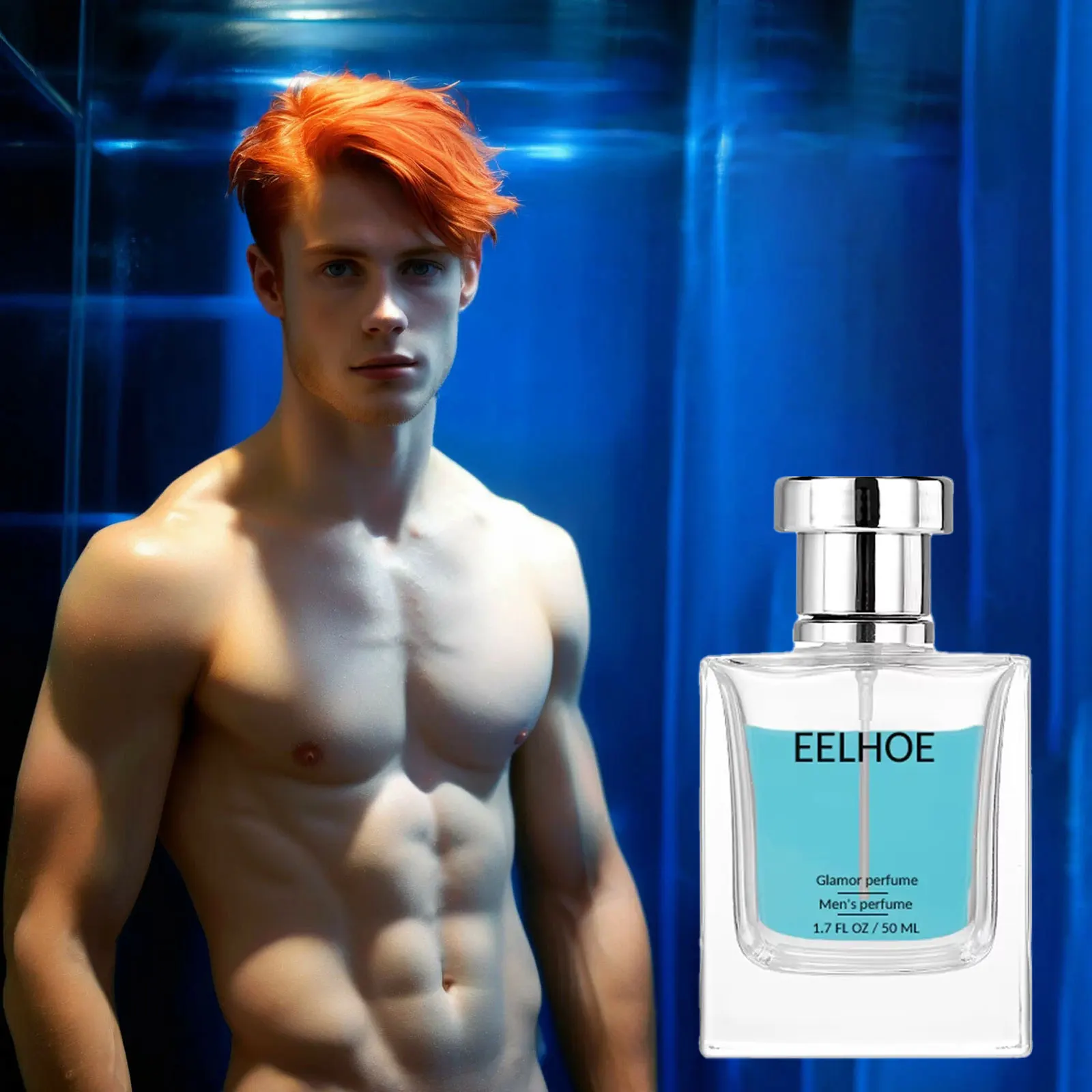 

Парфюм-спрей EELHOE 50 мл с феромонами, свежий, стойкий, портативный, очаровательный, натуральный, мягкий аромат, легко носить с собой, 1,7 унции