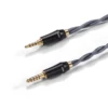 予約注文 DDHIFI BC150B-MV ダブルシールド シルバー ヘッドフォン アップグレード ケーブル Sony MDR-MV1 片面 3.5mm コネクタ用に設計 2