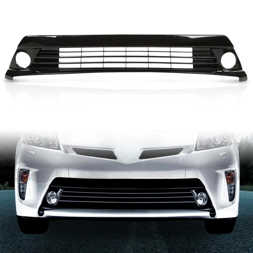 

Front Primed Bumper Grille Black Fit for Toyota Prius 2012 2013 2014 2015 5310247020, To1036157 7148315, 7148315Q To1036157Oe