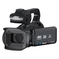 Full 4k Camcorder 64MP Youtuber Professional Digital Video Camera Streaming Auto Focus Photography Vlog Recorder 4