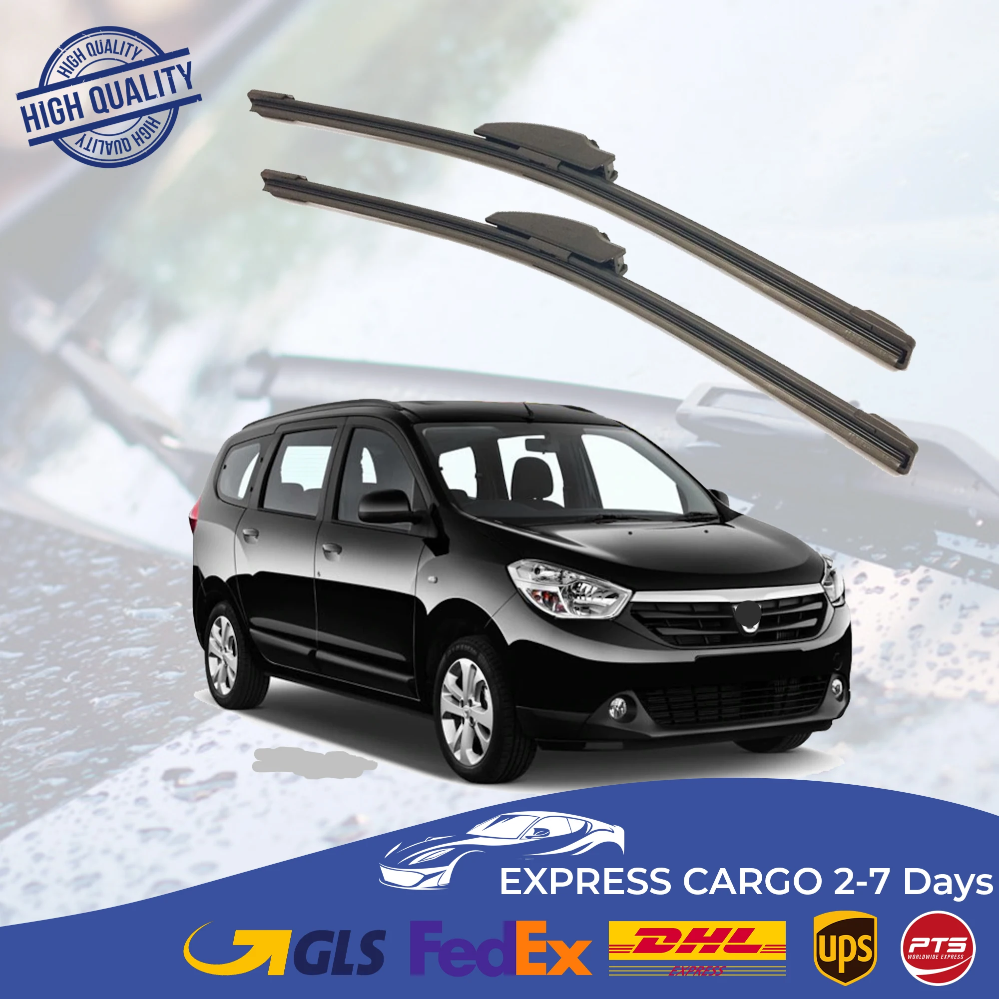 

Car Wiper Blade For Dacia Lodgy 2012 2013 2014 2015 Auto Windscreen Windshield Wipers Blades Window Wash Front