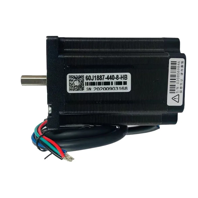 

JMC 60J1887-440-8-HB two-phase stepper motor 4A/3Nm 8mm shaft diameter adapted to 2DM556 drive