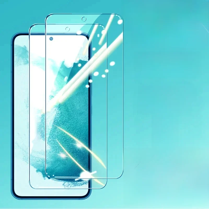 2 pièces verre trempé de déverrouillage d'empreintes digitales pour Samsung Galaxy S24 Ultra S23 S22 S21 Plus protecteur d'écran pour Samsung S21 S20 FE