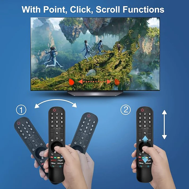 Imagem -03 - Magic Remote para lg tv Controle Remoto Substituição com Ponteiro Função de Voz Uhd Oled qn Compatível com lg Smart 2023 2023