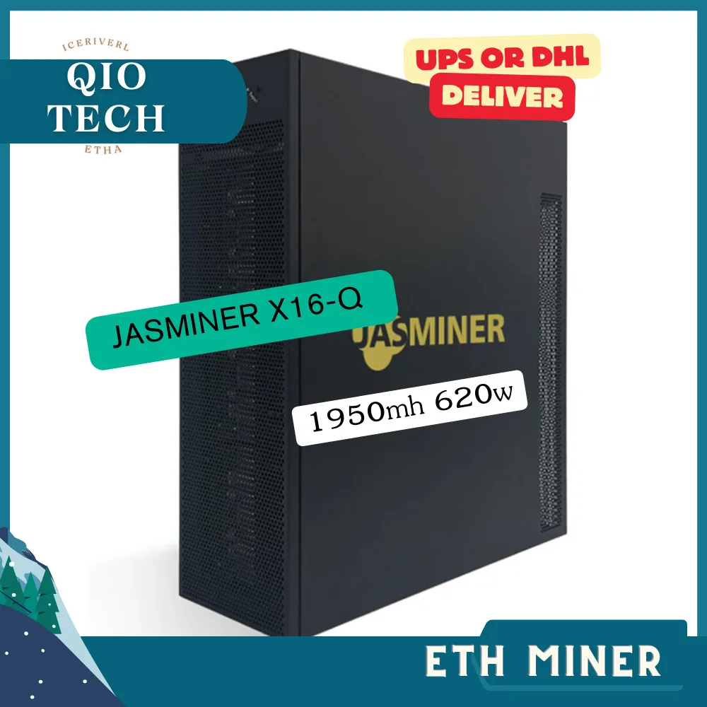 

КУПИТЬ 3 ПОЛУЧИ 2 БЕСПЛАТНО Новый Jasminer X16-Q 1950MH 620W ETH ETC Miner 110 В 220 В Crypto Asic Miner 3U 8G