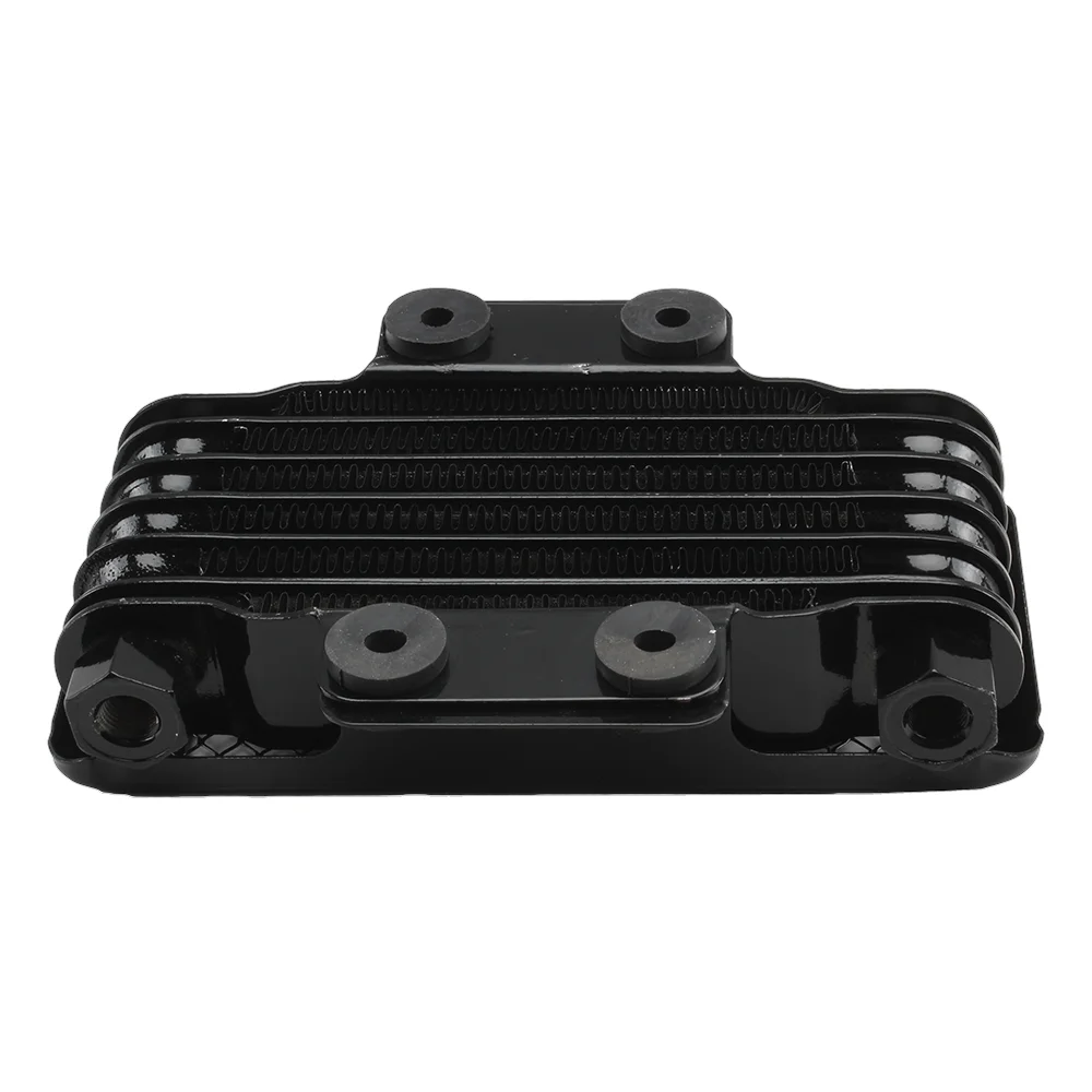 Universal Motorcycle Oil Cooler 6 Row Radiator 50cc to 200cc Engine For KTM Husqvarna Honda YAMAHA Enduro Dirt Bike Motocross