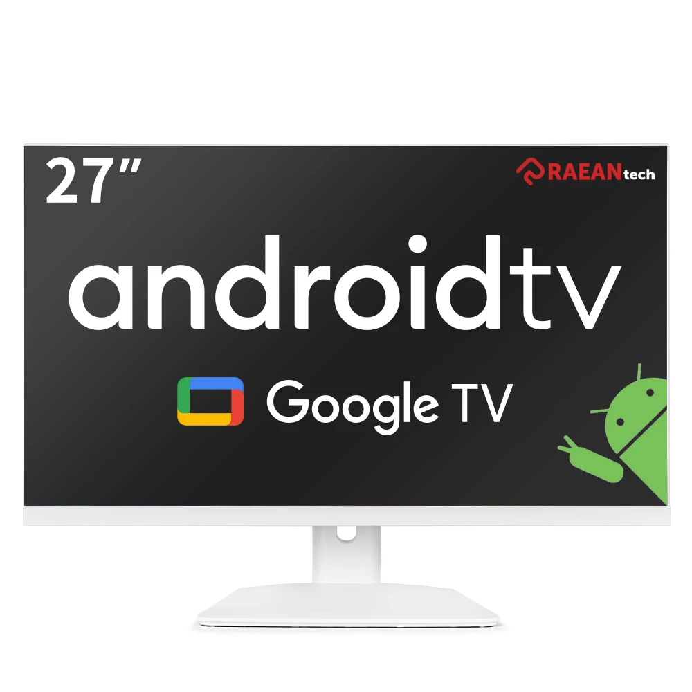 Lanantech 본사 Pantheon Smf2760 Google Android Smart Monitor Белый Va 27 Тип Fhd Netflix Youtube Ott
