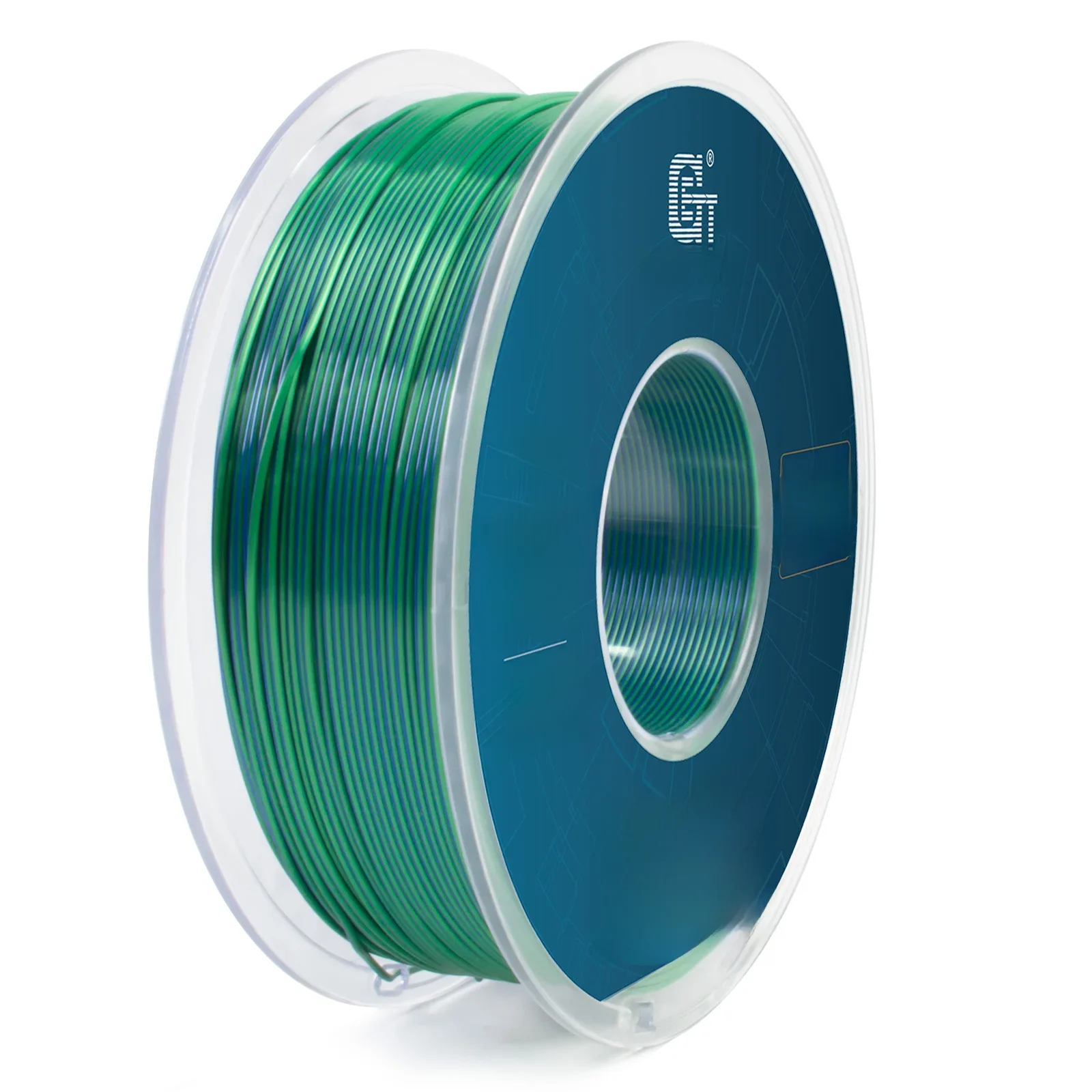 Geeetech Dual Colors BiColor Silk PLA-filament, 3D-filament 1,75 mm 1KG spoeldraad (+/-0,03 mm) Vacuümverpakking - afbeelding 2