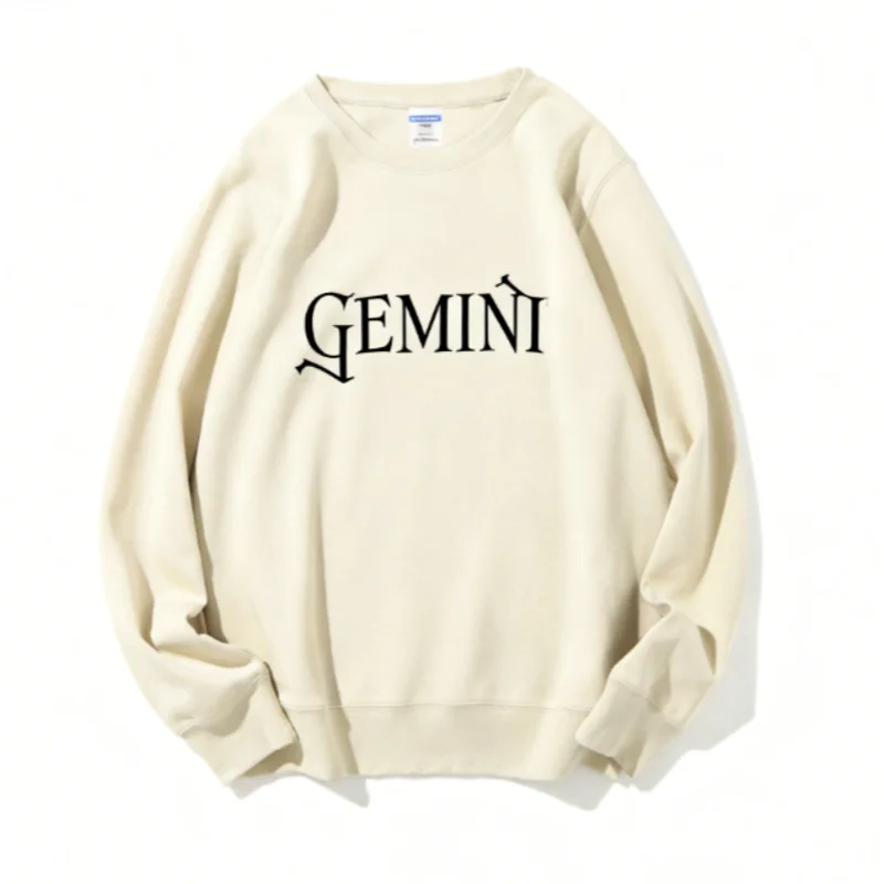 Lustiges Paar-Sweatshirt Sand Limited Edition Sternzeichen Puff Print Wählen Sie Sweatshirt Unisex Astrologie Bekleidung