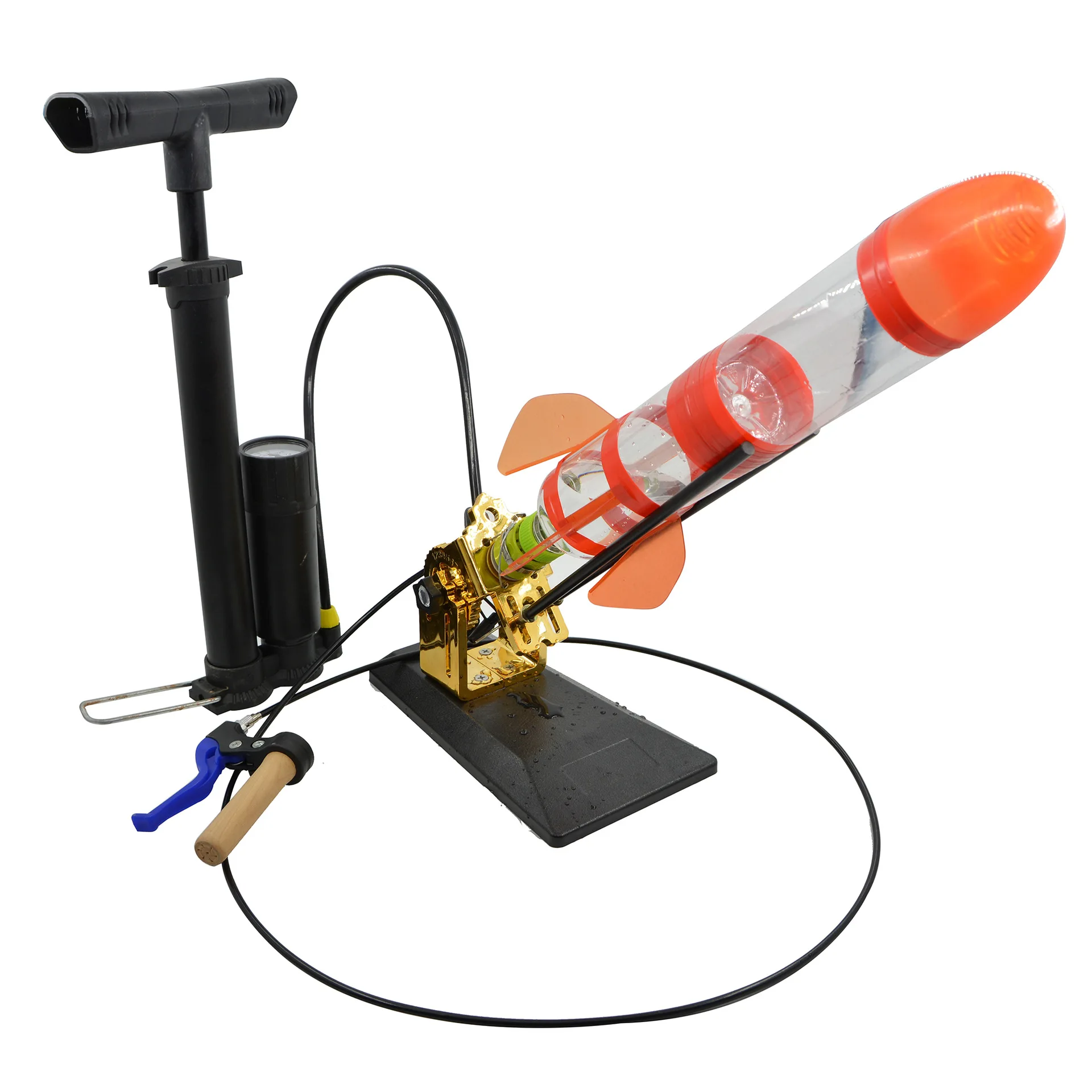 Water Rocket Launcher Science Experiment Material Children DIY Handmade Full Set Of Production Materials Competition Toy Gift