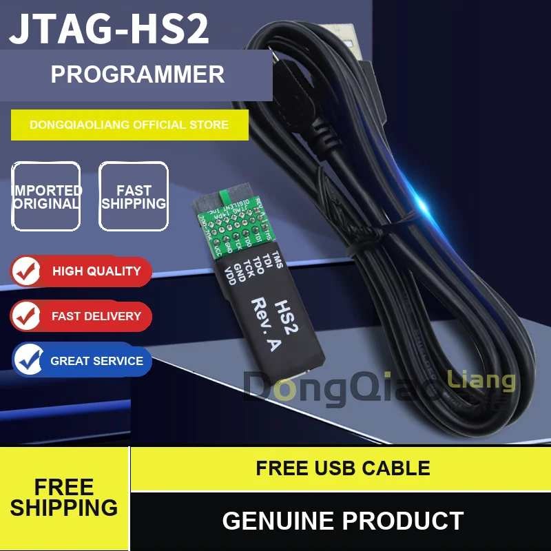 For the 410-249 JTAG-HS2 and JTAG-HS3 Xilinx FPGA High-Speed Programmer/Downloader/Debugger