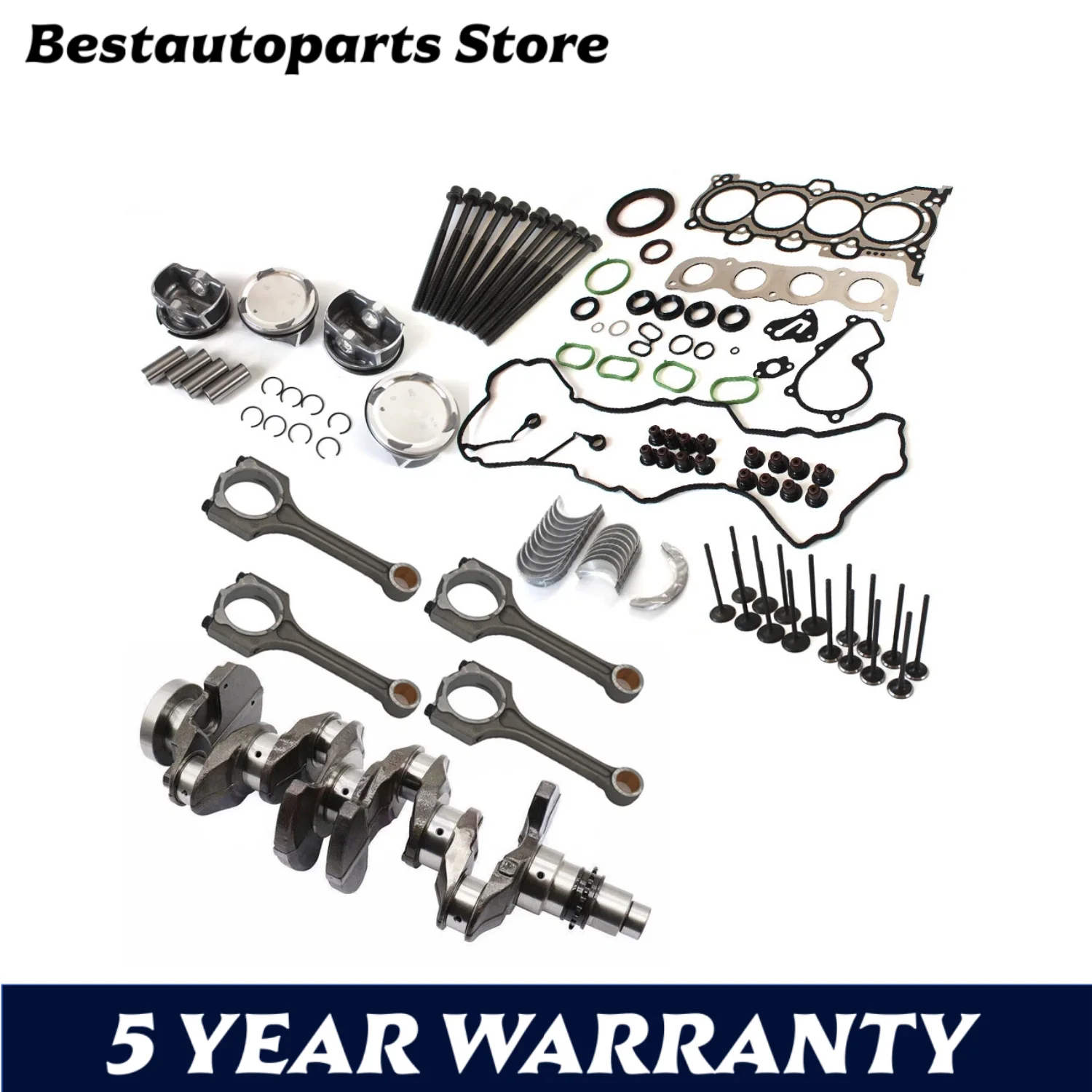 

G4NA 2.0L Engine Overhaul Rebuild Kit - Crankshaft Rod Gasket Seal Kit For Hyundai Kia