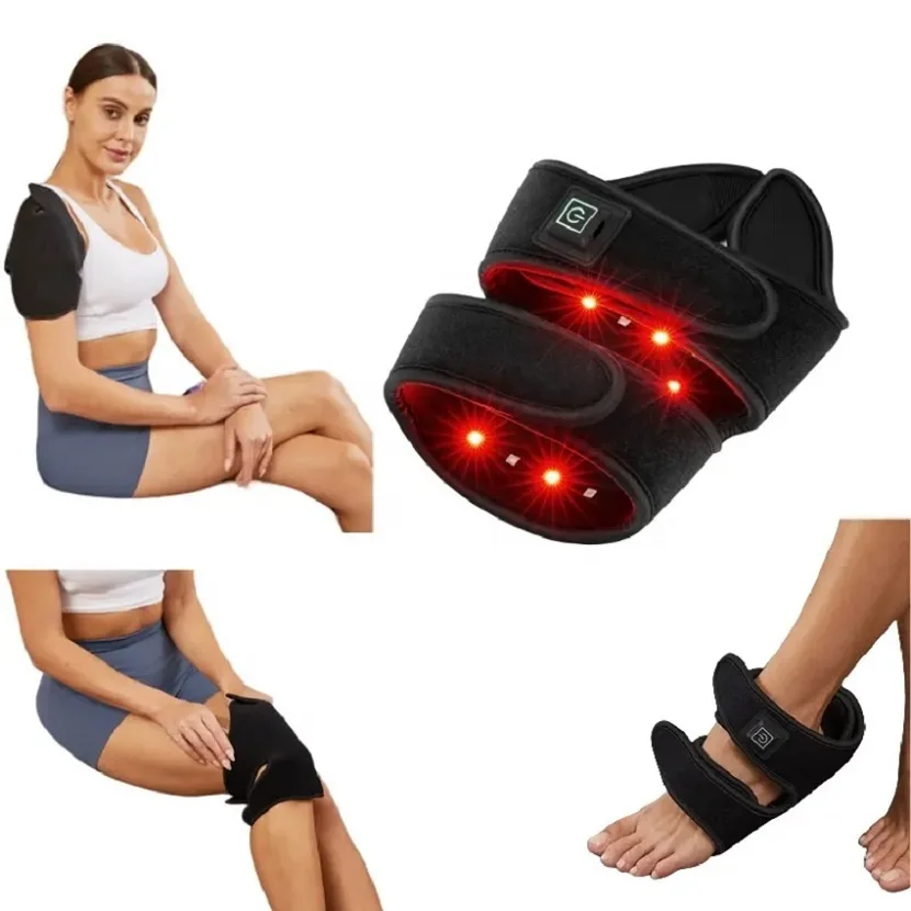 Red Infrared Light Therapy Pad for Joint Pain Relief LED Heating Pad for Home Use