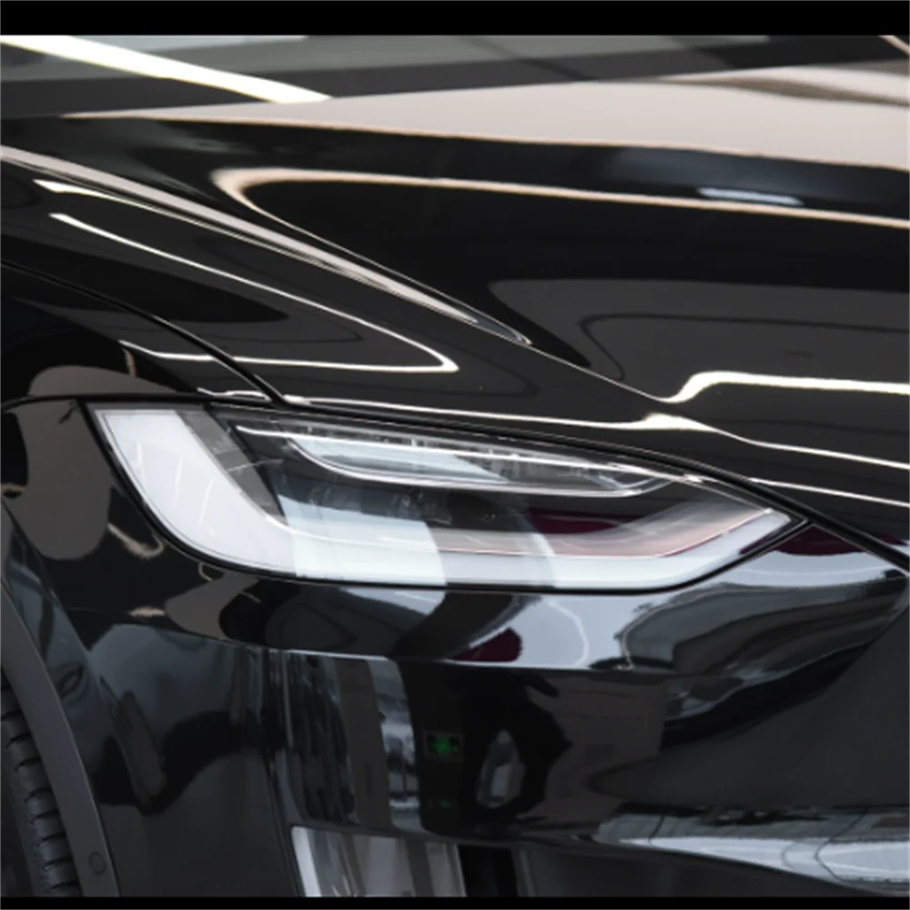 For Tesla MODEL X 2016 2017 2018 2019 2020 2021 2022 front Car Headlight Cover Lens Shell Lampcover Lampshade Headlamp housing