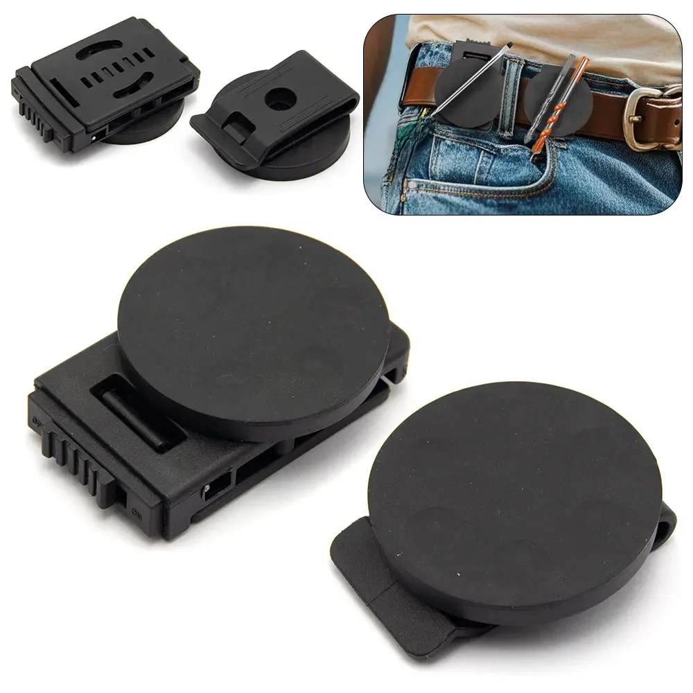 Magnetische Gürtelschnalle, verstellbar, tragbar, Gummiverpackung, magnetischer Saugnapf, Saugschraube, Hardware, Handwerkzeug-Zubehör