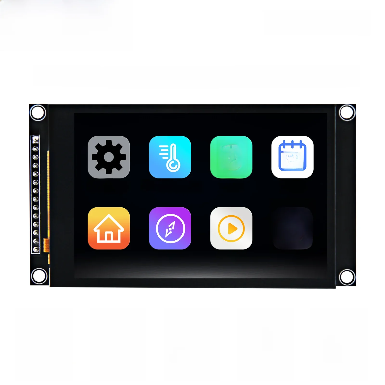 3,5-calowy kolorowy ekran SPI TFT LCD IPS z pojemnościowym dotykiem, moduł wyświetlacza ST7796 320*480 IPS dla Esp32 i Arduino — 2