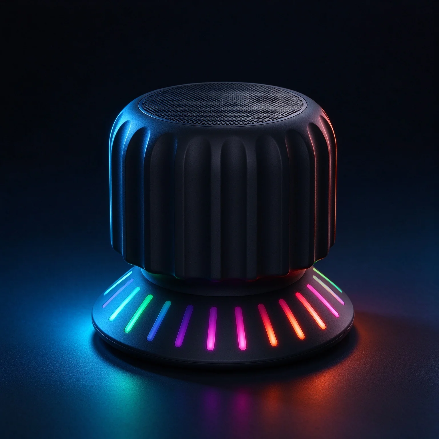 Altavoz Bluetooth Inalámbrico Magnético 2 en 1 con Soporte para Móvil, Mini Portátil Resistente al Agua, Sonido Estéreo TWS HiFi para Exterior, Ducha y Baño