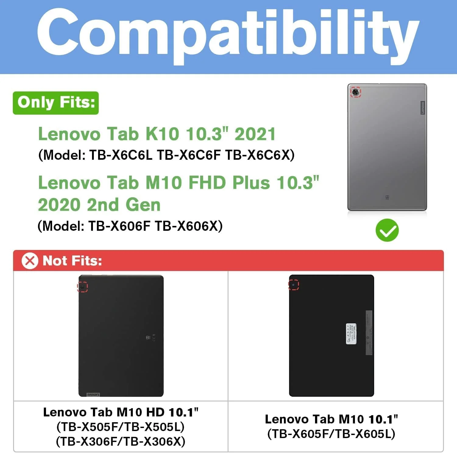 Tab M10 Plus 10.3インチX606F X606 - Lenovo Tablet Plus Accessories のレビューと価格
