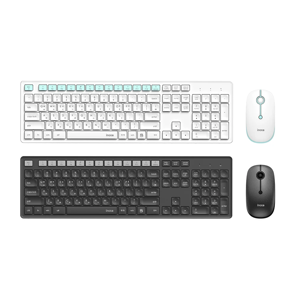 INote Wireless Keyboard Mouse set 830 KC certified