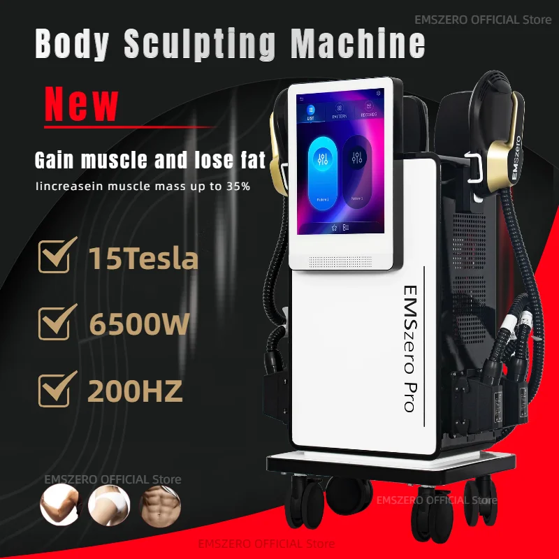 Emszero Sculpting Body RF Fat Reduction Sculpt Therapy Machine Electromagnetic Muscle Stimulate SPA Slimming Equipment Free US