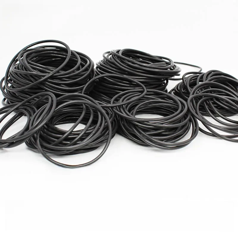 Joint torique en caoutchouc fluoré CS, épaisseur 1/1, 5/1,9mm, joint d'étanchéité FKM résistant à la température, joint en caoutchouc complet dans les spécifications