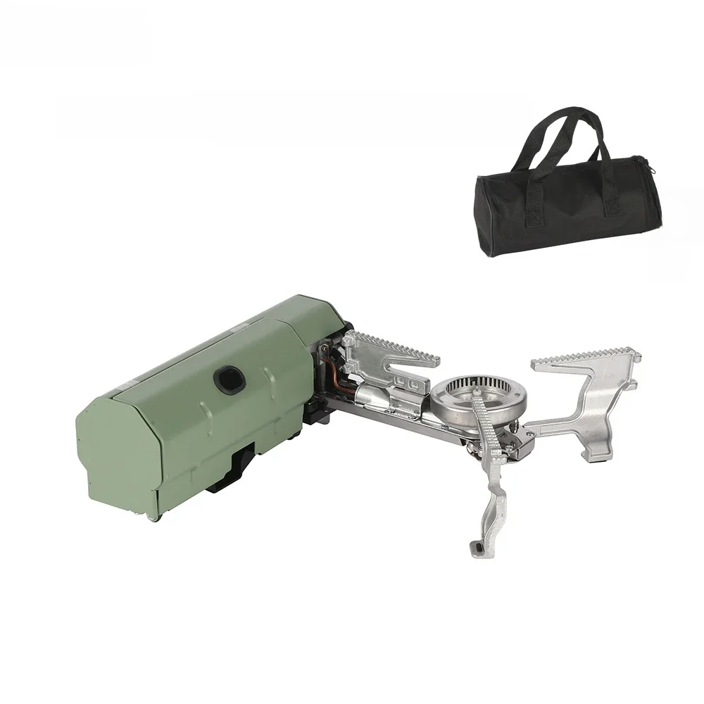 2600W Portable cuisinière pliante Camping cuisinière à gaz en plein air randonnée barbecue voyage cuisson gril cuisinière Cassette brûleur à gaz