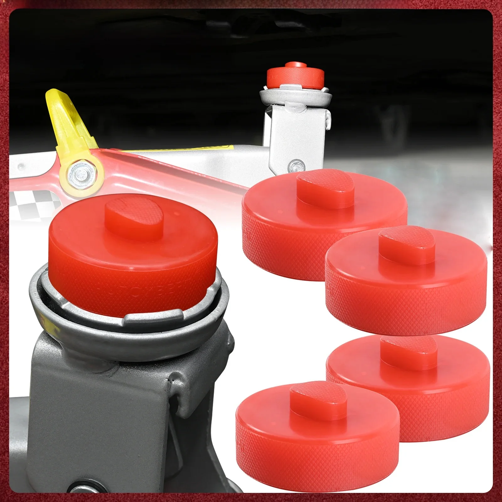 Adaptateur de protection de coussinet de cric, outil de cricage, soudure de pincement, disque de levage latéral en polyéthylène pour Porsche 911 964 993 996 997 Cayman Boxster