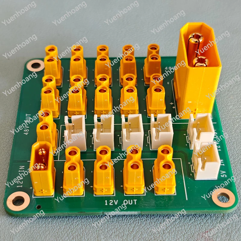 1개, 48V/12V/5V 전원 분배 보드, XT90  - Drone Battery High Voltage 리뷰 및 가격