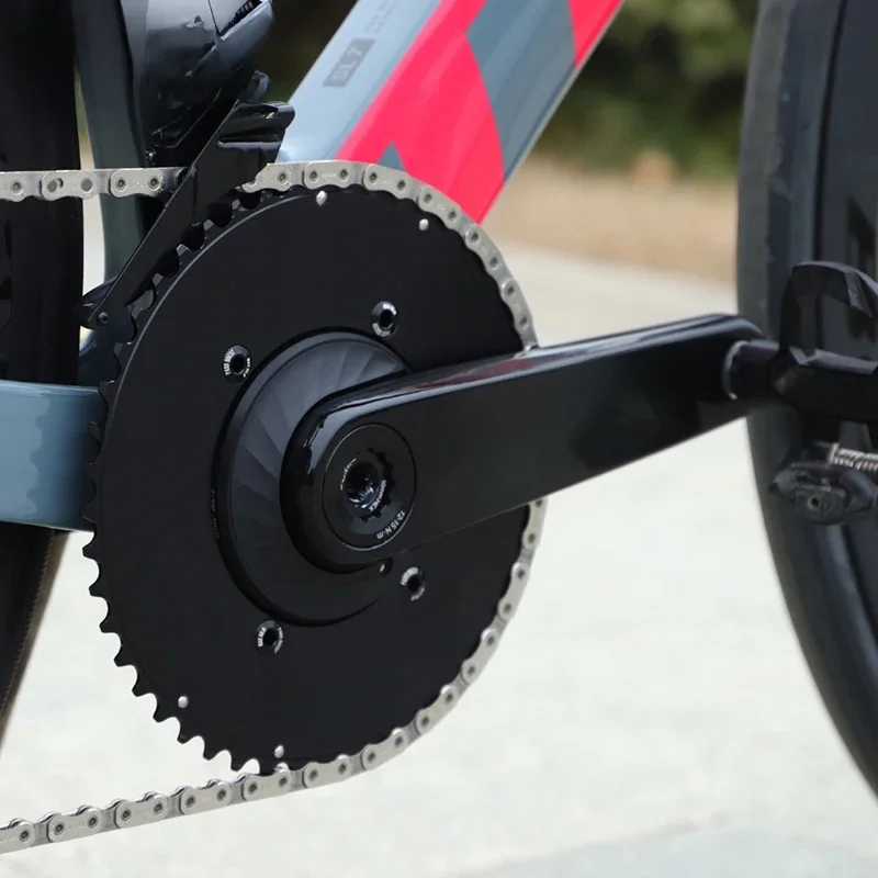 AliExpress PASS QUEST 326g Carbon Fiber Road Cranks Dub 29mm COMPATIBLE EASTON Interface Chainring Power Meter 165mm 172.5mm