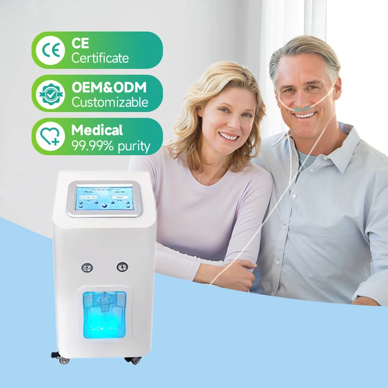 Hydrogen Water And Browns Gas Generator Home Use 3000ML 6000ML H2 O2 Browns Gas Inhalation Machine Health care Hydrogen Inhaler