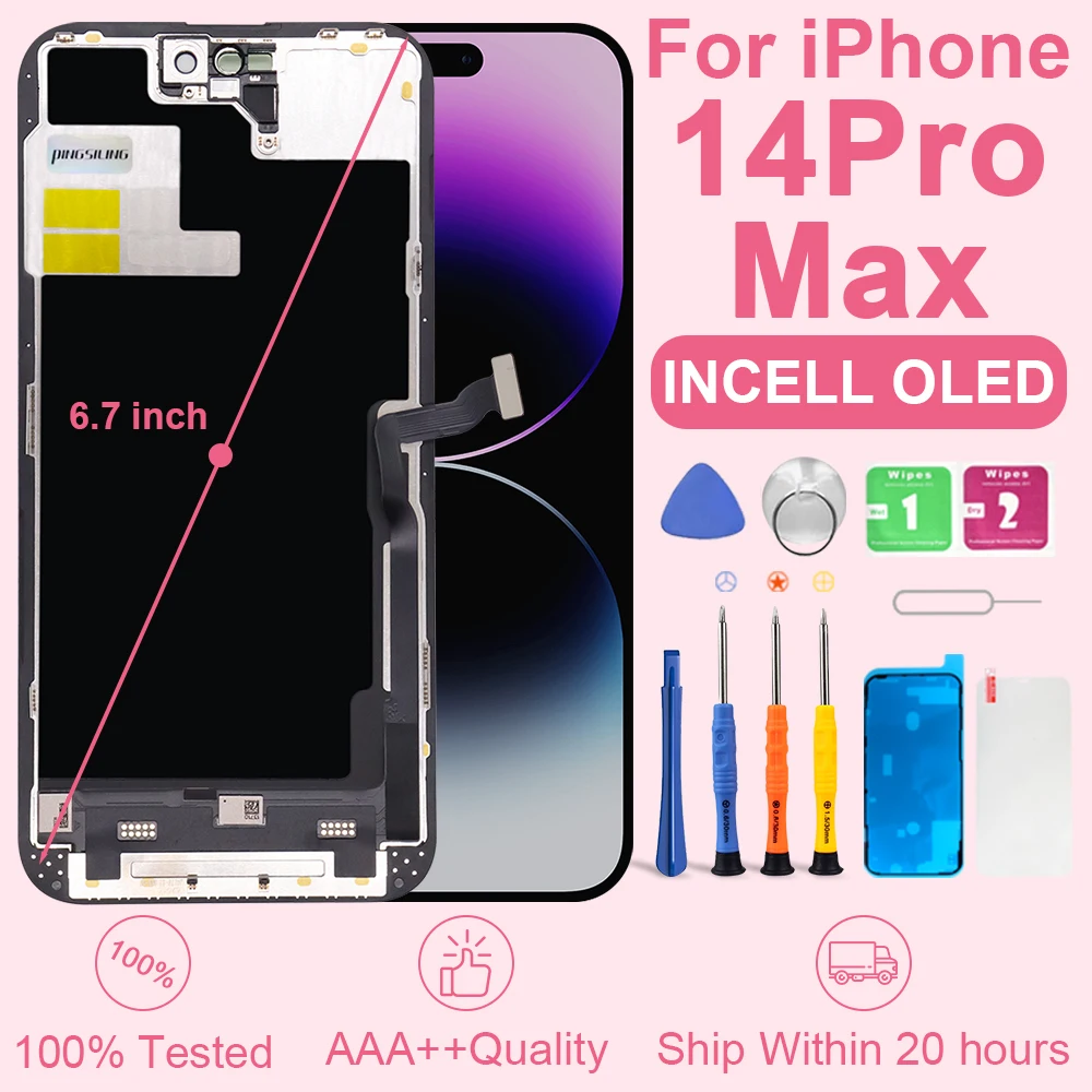 pingsiling-iphone-14-pro-max用oled-incellスクリーン交換-100-テスト済み-迅速配送-高品質ディスプレイ