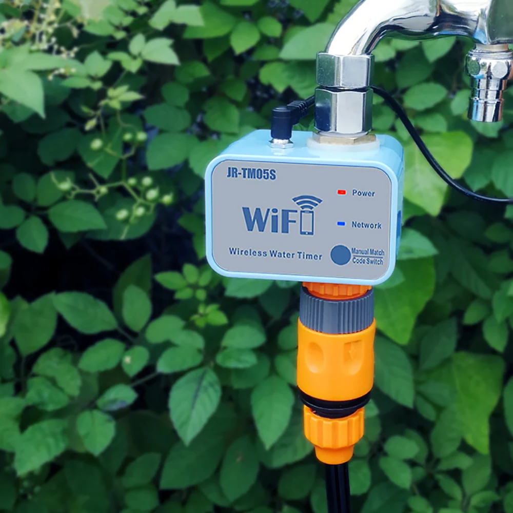 WIFI Intelligent Watering Device Timed Automatic Spray Irrigation System Remote APP Controller Garden Watering Timer Irrigator