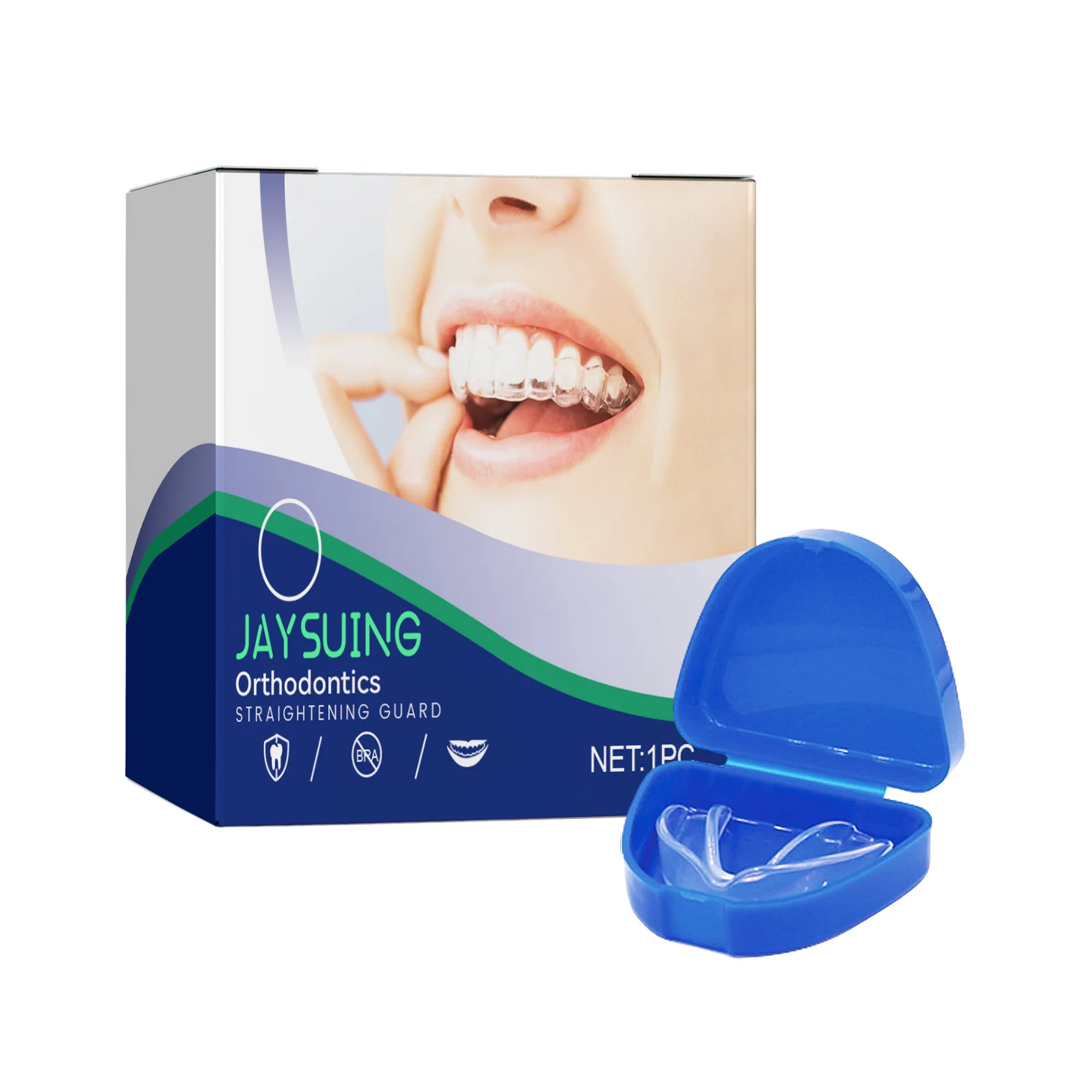 Orthodontic Braces Tooth Corrector Invisible Tooth Brace Smile Teeth Alignment Dental Accessories Oral Straighten Teeth Retainer