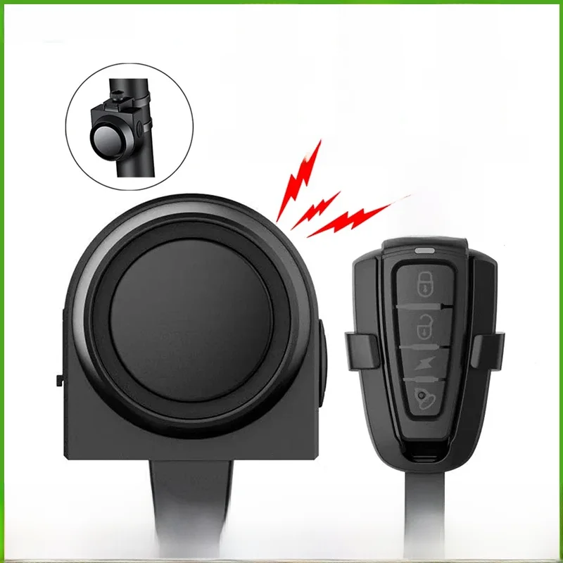 AliExpress Extractme Motorcycle Alarm USB Charging Wireless Bicycle Burglar Lock Waterproof Electric Bike Security System Vibration Alarm