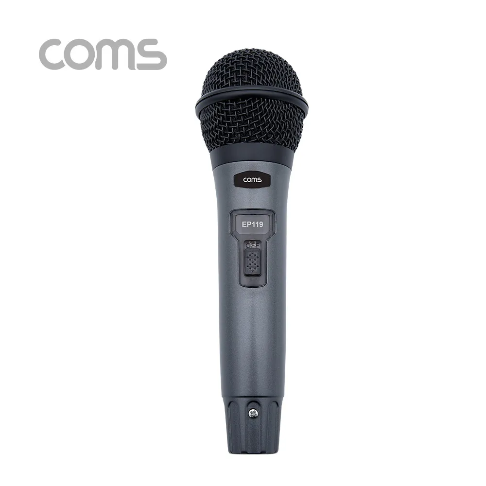 Coms High-sensitivity Dynamic Wed-Line Mic/6.3mm/5M EP119