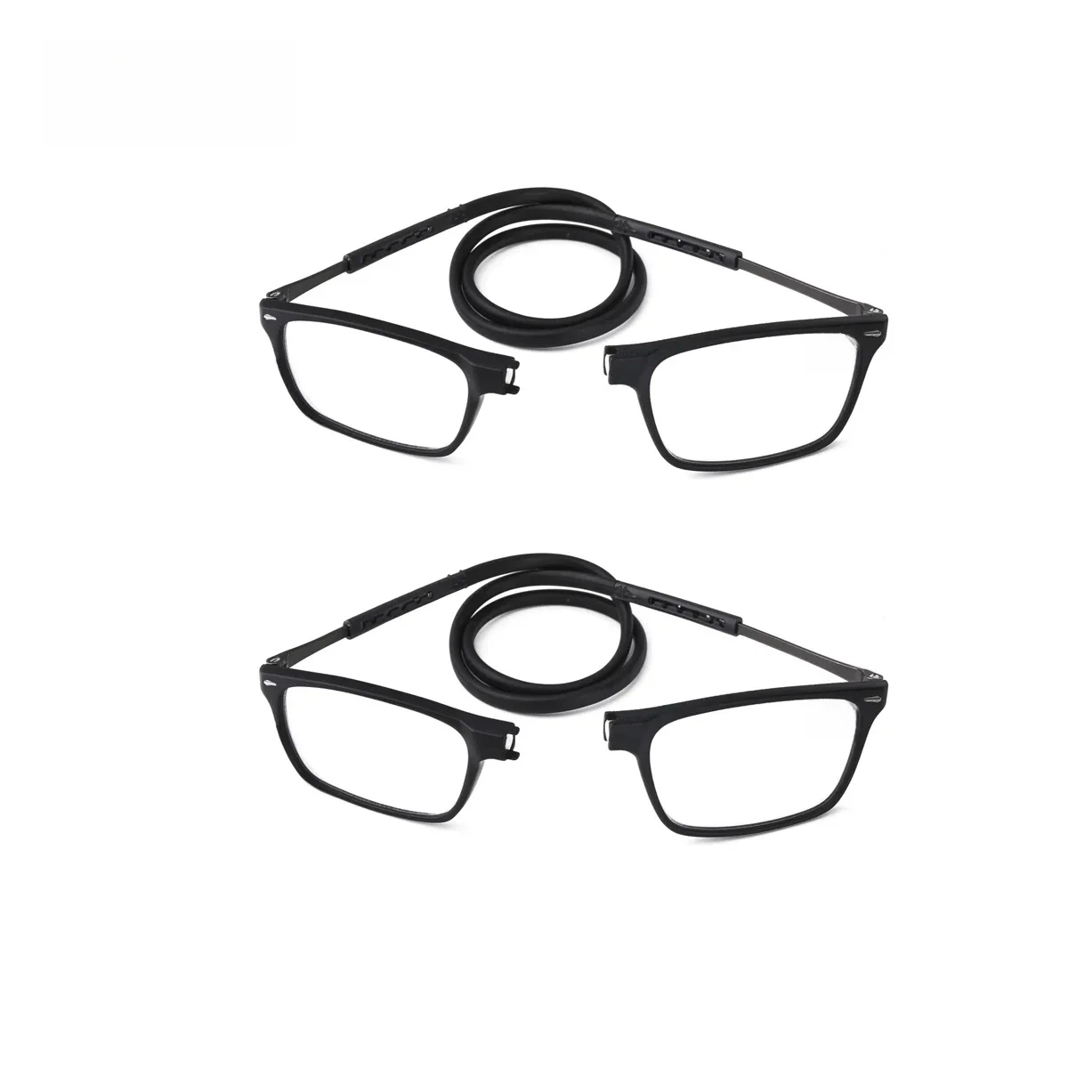 Lunettes de lecture portables en résine haute définition, lunettes presbytes pliantes à la mode, monture flexible en matériau TR90, faciles à porter