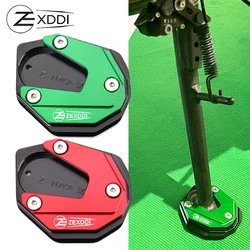 ZEXDDI ingranditore Pad adatto per Kawasaki Z900 Z900RS SE Z650 RS Z650RS 2017-2024 CNC moto cavalletto cavalletto laterale piastra di estensione