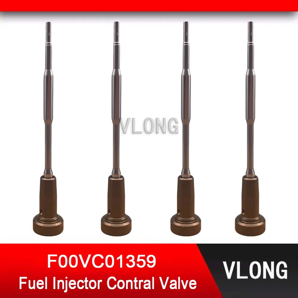 Комплект из 4 клапанов Common Rail F00VC01359 для форсунок 0445110293, 0445110305, 0445110313, 0445110462, 0445110346, 0445110445, 0445110512
