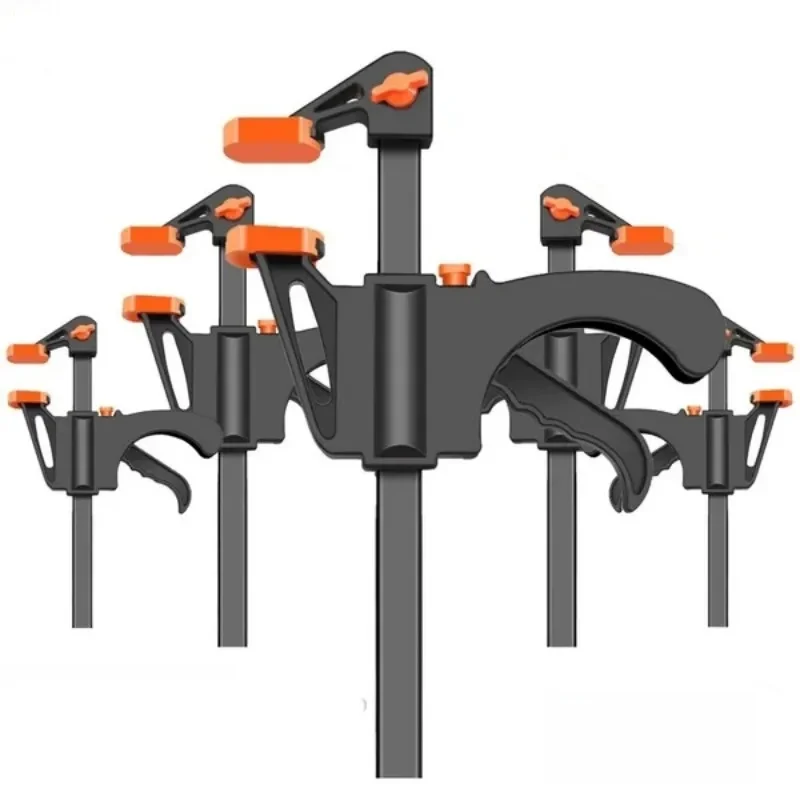 4 pouces rapide cliquet libération vitesse presser travail du bois barre de travail pince pince Kit épandeur Gadget outil bricolage main outils de travail du bois