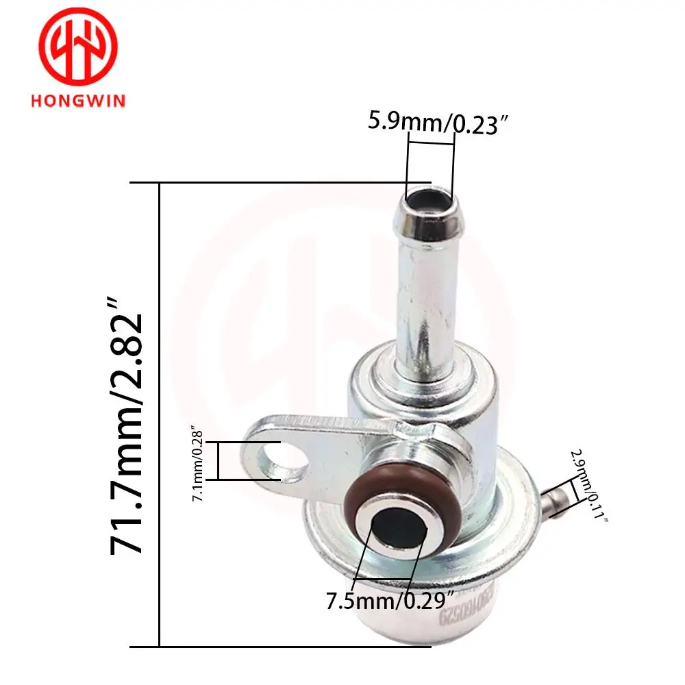 0280160529 3.0Bar 3.5Bar Fuel Pressure Regulator For TOYOTA LEXCEN 1991-1995 HOLDEN COMMODORE VP 3.8L 1991-1995 SERIES 1 5.0L