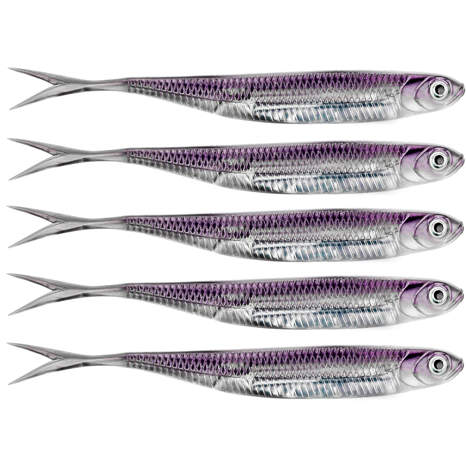THKFISH 5 pièces/6 pièces appâts de pêche leurres 100mm 75mm appâts artificiels en Silicone souple eau douce 3.9g leurre souple en caoutchouc pour la pêche au bar