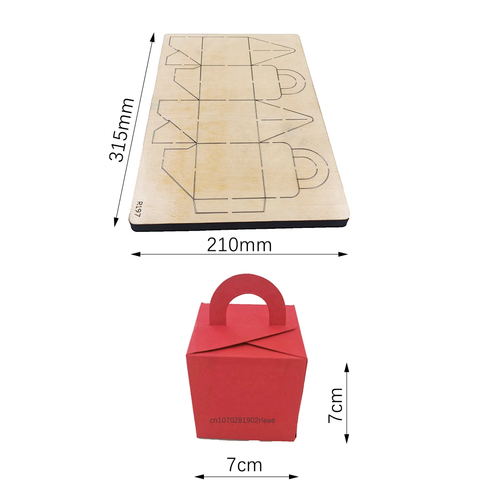 

Коробка для конфет на день рождения, деревянные Вырубные штампы, скрапбукинг, Декор для дома, «сделай сам», подходит для рынка, универсальная режущая машина/R197