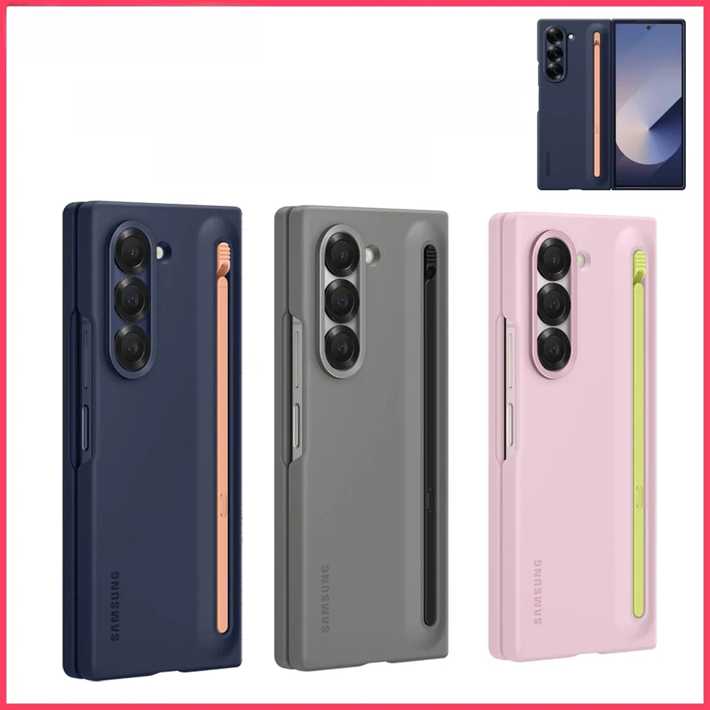 Oryginalne etui na telefon SAMSUNG Galaxy Z Fold 6 S Pen Z Fold6 Smartphone Cover z wbudowanym etui ochronnym S Pen EF-OF95 — zdjęcie produktu 7