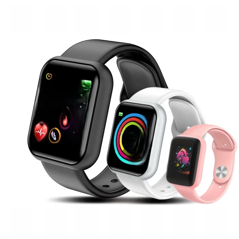 Sportowe inteligentne zegarki Kolorowy ekran Życie Wodoodporna bransoletka fitness Bluetooth Z zdrowotnym ciśnieniem krwi Tętno Monitor snu — zdjęcie 2