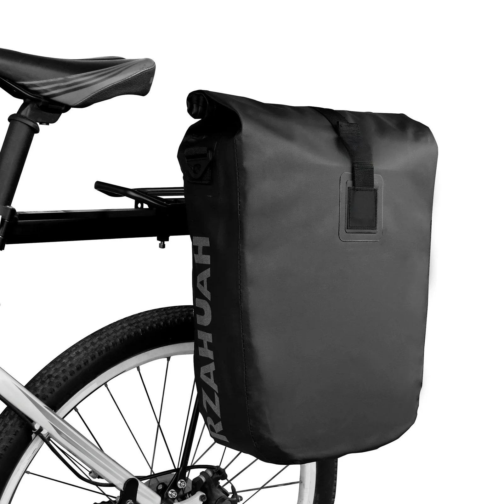 AliExpress Waterproof Bike Rear Rack Bag 20L Bike Side Storage Bag Laptop Pannier Bag Bicycle Trunk Rear Seat