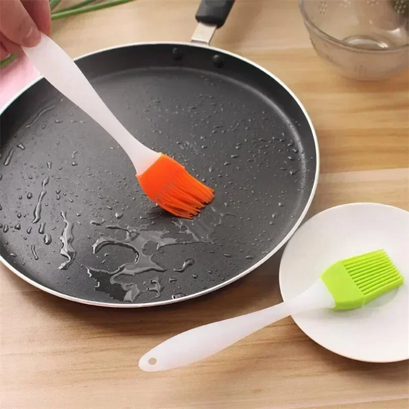 Brosse à pâtisserie en Silicone, peut être démontée, brosse à gâteau, ustensile de cuisson, brosse à huile pour Barbecue en Silicone