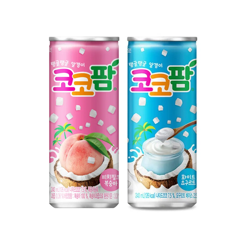 Coco Palm Peach 15 blanco 15 240ml 30 latas