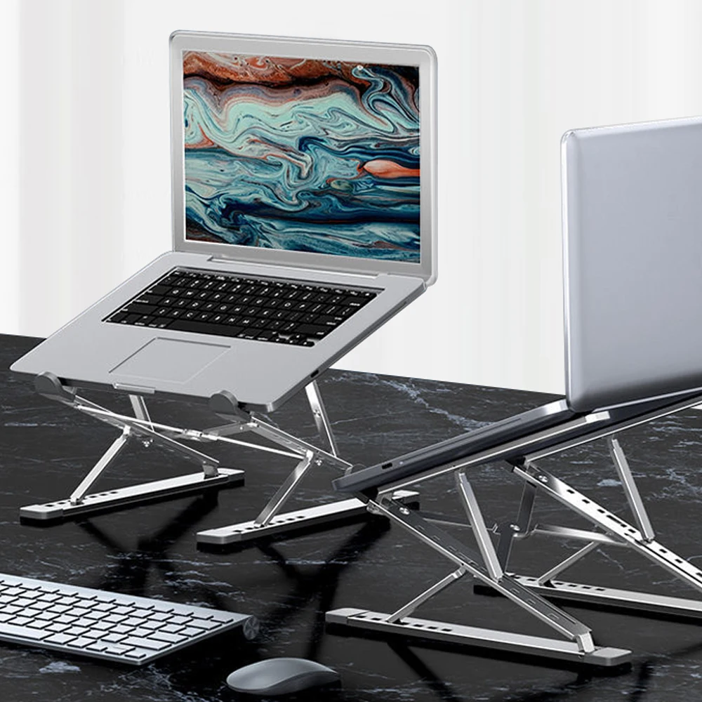 Digital 2-generation aluminum 2-layer laptop stand stand stand stand stand